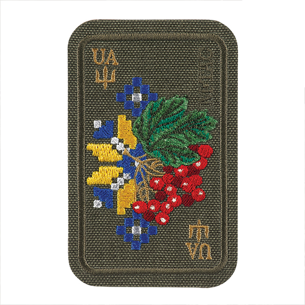M-Tac нашивка Орнамент Калина (вишивка) Ranger Green