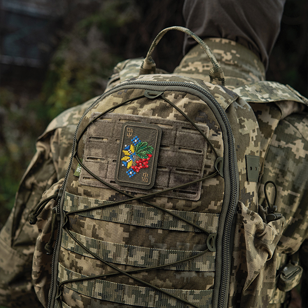 M-Tac нашивка Орнамент Калина (вишивка) Ranger Green. Фото 7