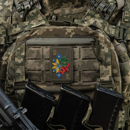 M-Tac нашивка Орнамент Калина (вишивка) Ranger Green. Фото 4