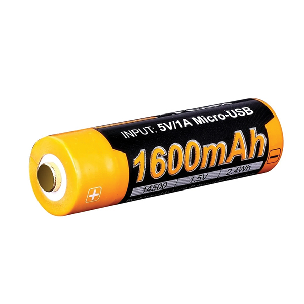 Акумулятор 14500 Fenix ARB-L14-1600Umicro usb зарядка. Фото 4