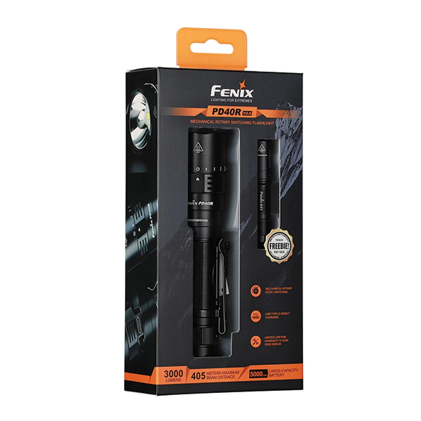 Ліхтар ручний Fenix PD40R V2.0 + подарунок Ліхтар ручний Fenix E01 V2.0. Фото 10