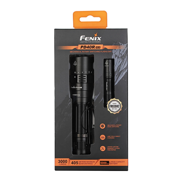 Ліхтар ручний Fenix PD40R V2.0 + подарунок Ліхтар ручний Fenix E01 V2.0. Фото 11