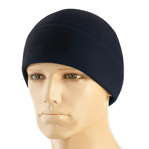 M-Tac шапка Watch Cap Elite фліс (320г/м2) з липучкою Dark Navy Blue