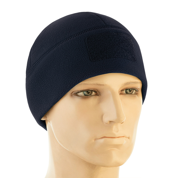 M-Tac шапка Watch Cap Elite фліс (320г/м2) з липучкою Dark Navy Blue. Фото 3