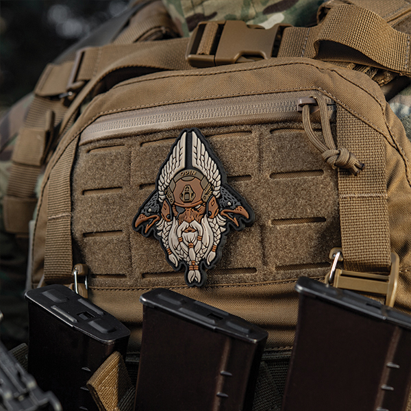 M-Tac нашивка Odin Tactical 3D PVC Coyote. Фото 3