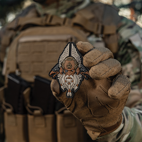 M-Tac нашивка Odin Tactical 3D PVC Coyote. Фото 9