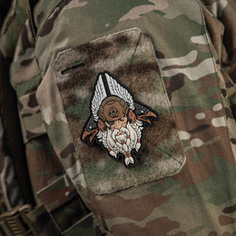 M-Tac нашивка Odin Tactical 3D PVC White/Coyote. Фото 3