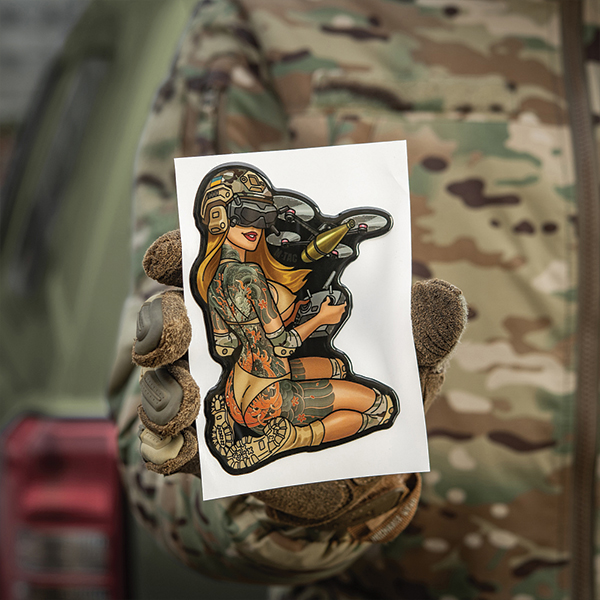 M-Tac наклейка Tactical girl №6 Якудза. Фото 3