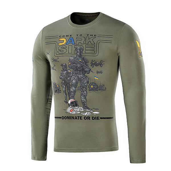M-Tac футболка UA Side довгий рукав Light Olive
