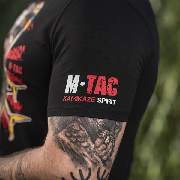 M-Tac футболка Kamikaze Spirit Black. Фото 16