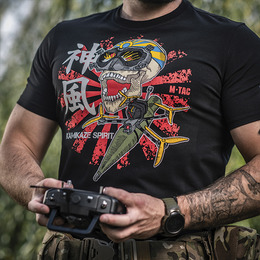 M-Tac футболка Kamikaze Spirit Black. Фото 11