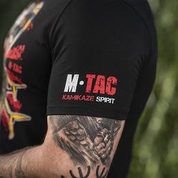 M-Tac футболка Kamikaze Spirit Black. Фото 16