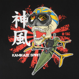 M-Tac футболка Kamikaze Spirit Black. Фото 5