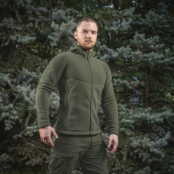 M-Tac кофта Sprint Fleece Polartec Army Olive. Фото 11