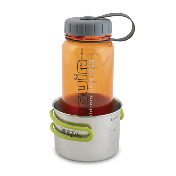 Фляга Pinguin Tritan Slim Bottle 2020 BPA-free Grey 650 мл. Фото 4