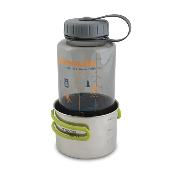 Фляга Pinguin Tritan Fat Bottle 2020 BPA-free Grey 1000 л. Фото 7