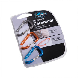 Набір карабінів Sea to Summit Accessory Carabiner Mix Color (3 шт/уп)