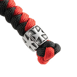 M-Tac темляк Viper Козацький Хрест Steel Black&Red. Фото 3