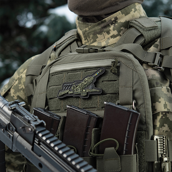 M-Tac нашивка M777 (PVC). Фото 3