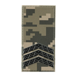 Погон ПВХ об’ємний сержант ММ14