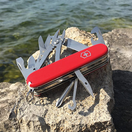 Ніж Victorinox Deluxe Tinker червоний. Фото 6