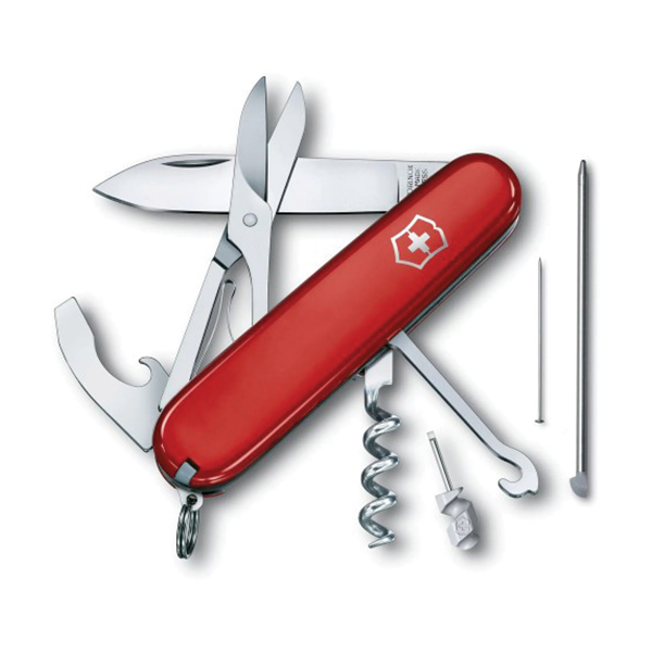 Ніж Victorinox Swiss Army Compact 1.3405 червоний