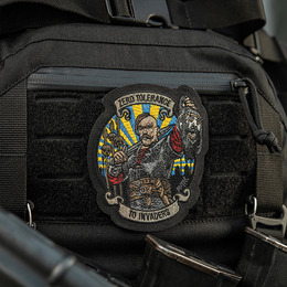 M-Tac нашивка Zero Tolerance (вишивка) Black. Фото 2