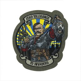 M-Tac нашивка Zero Tolerance (вишивка) Ranger Green