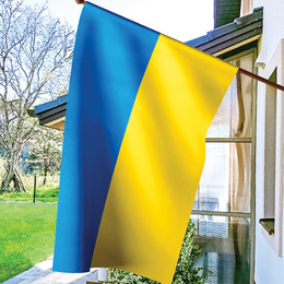 Прапор України 68х120 см . Фото 4