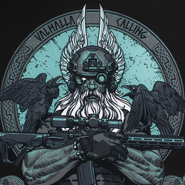M-Tac банер Odin Mystery 630x900 Black. Фото 2