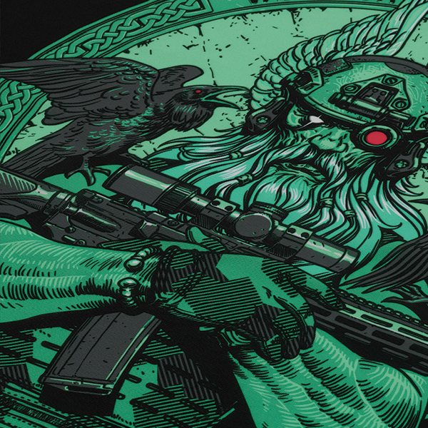 M-Tac банер Odin Night Vision 630x900 Black. Фото 4