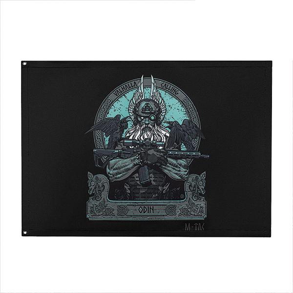 M-Tac прапор Odin Mystery 630x900 Black