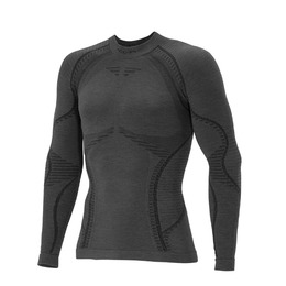 Чоловіча термофутболка з довгим рукавом Accapi Ergowool Iron/Black