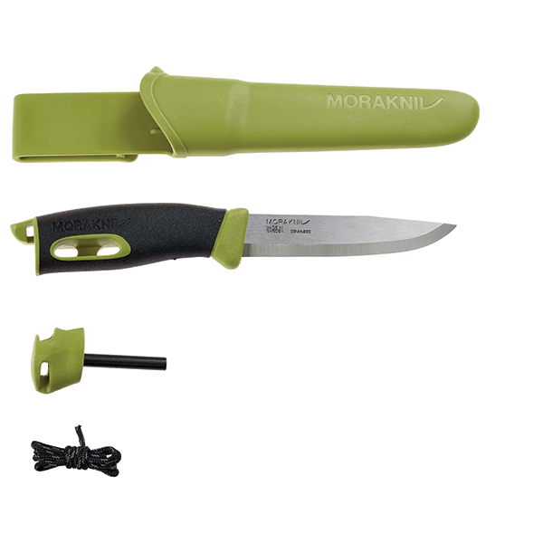 Ніж Morakniv Companion Spark зелений. Фото 6