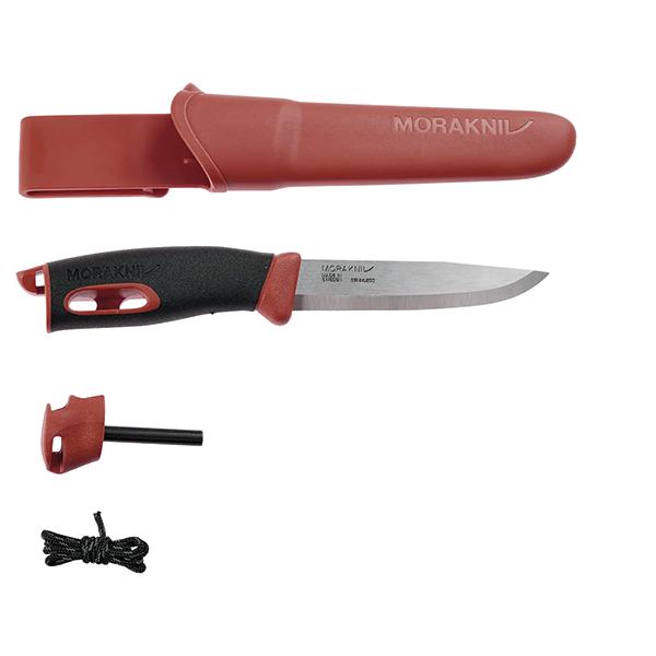 Ніж Morakniv Companion Spark червоний. Фото 6