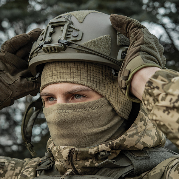 M-Tac шапка-підшоломник Gen.II фліс ріп-стоп Tan. Фото 10