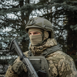 M-Tac шапка-підшоломник Gen.II фліс ріп-стоп Tan. Фото 9