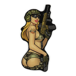 M-Tac наклейка Tactical girl №4 MM14