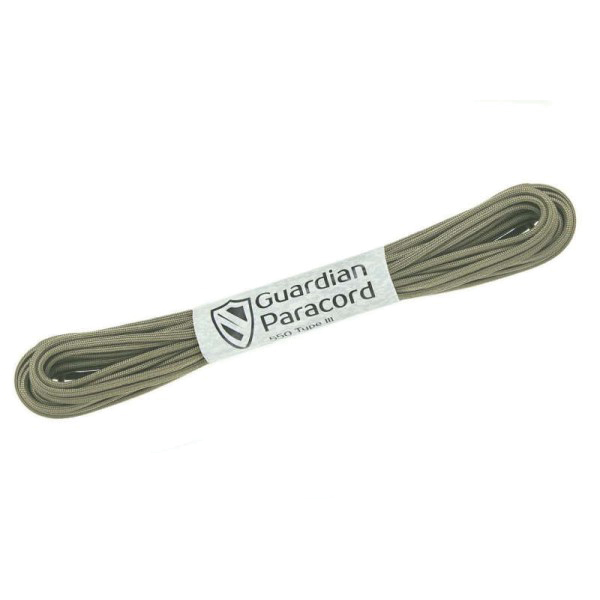 Guardian Paracord 550 Тype III Light Army Green 10 м