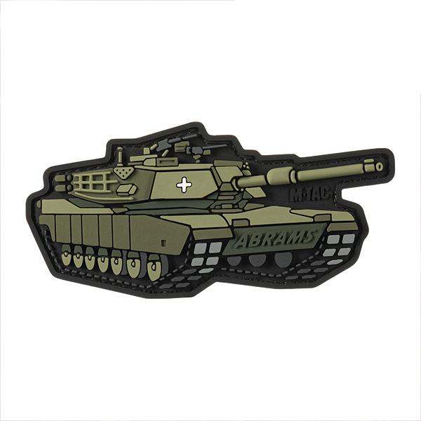 M-Tac нашивка ABRAMS (PVC) Olive