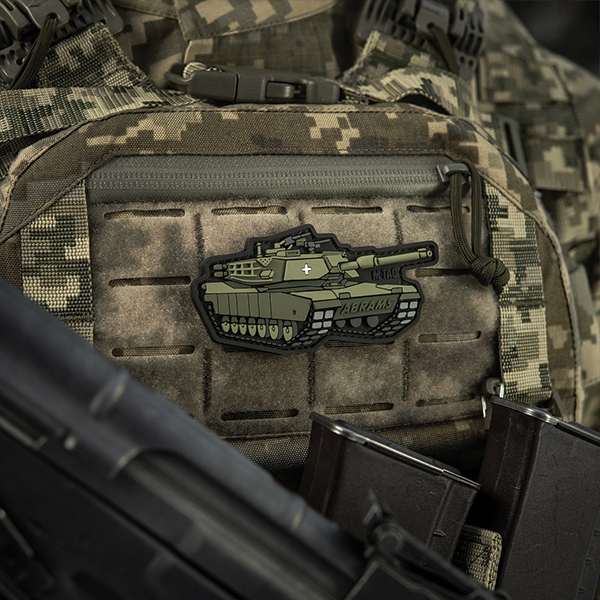 M-Tac нашивка ABRAMS (PVC) Olive. Фото 9