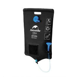 Компактний кемпінговий душ Naturehike NH21SJ032 чорний 20 л 