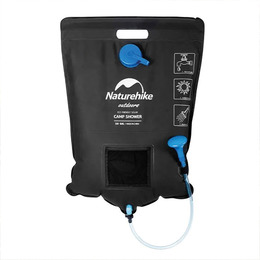Компактний кемпінговий душ Naturehike NH21SJ032 чорний 20 л 