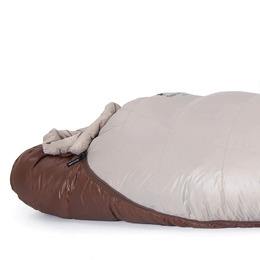 Спальник з натуральним пухом Naturehike Snowbird NH20YD001 коричневий 560 г p-р L . Фото 5