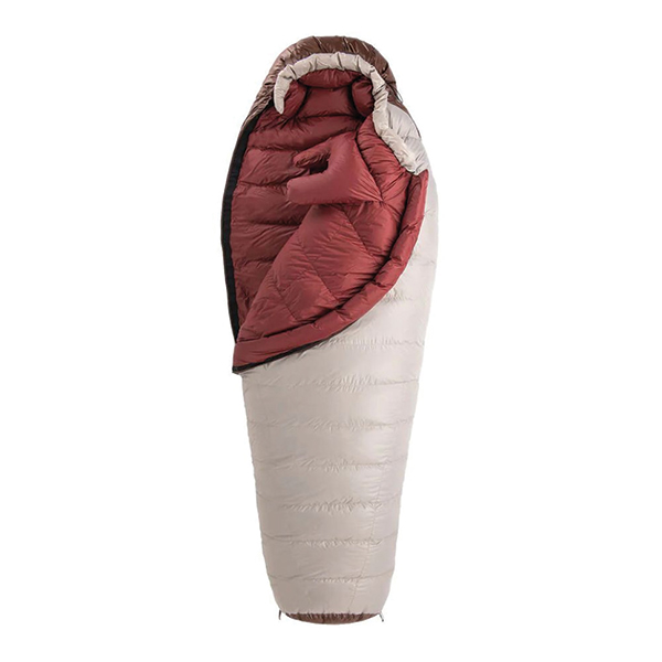 Спальник з натуральним пухом Naturehike Snowbird NH20YD001 коричневий 720 г p-р L 
