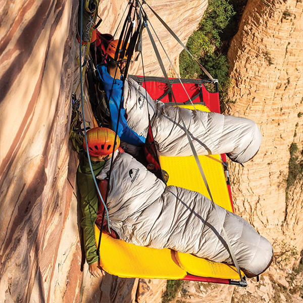 Спальник з натуральним пухом Naturehike Snowbird NH20YD001 коричневий 980 г p-р L . Фото 7