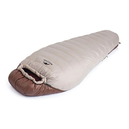Спальник з натуральним пухом Naturehike Snowbird NH20YD001 коричневий 980 г p-р L . Фото 3