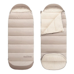 Спальний мішок з капюшоном Naturehike B400 NH21MSD11 бежевий