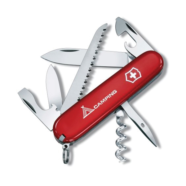Ніж Victorinox Swiss Army Camper червоний