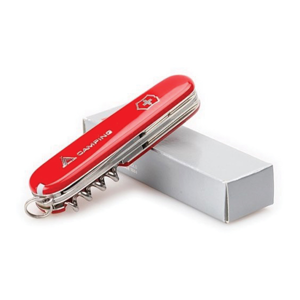 Ніж Victorinox Swiss Army Camper червоний. Фото 4
